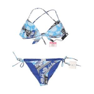 DVF x Onia Blue Bikini Set NWT